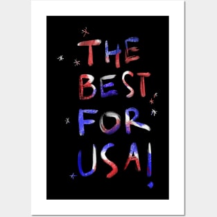 The Best For USA Posters and Art